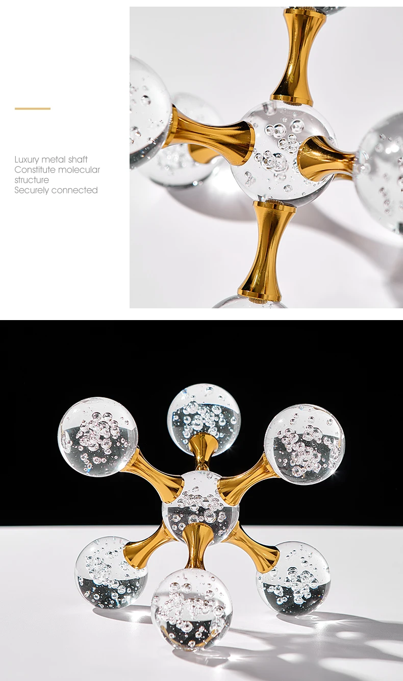 Crystal Ornament Nordic Luxury Home Decor