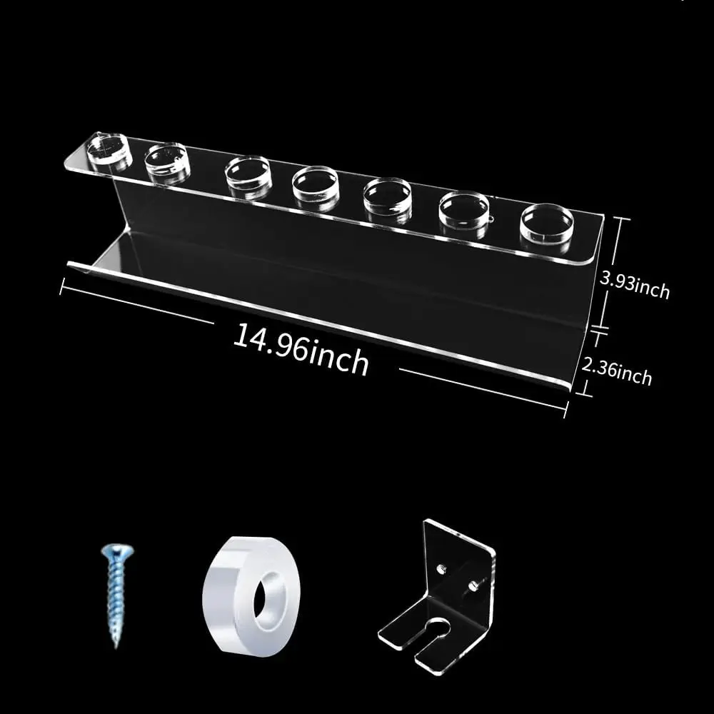 Dyson Airwrap acrylic curly hair wall bracket storage rack tool household bathroom rack storage rack 3