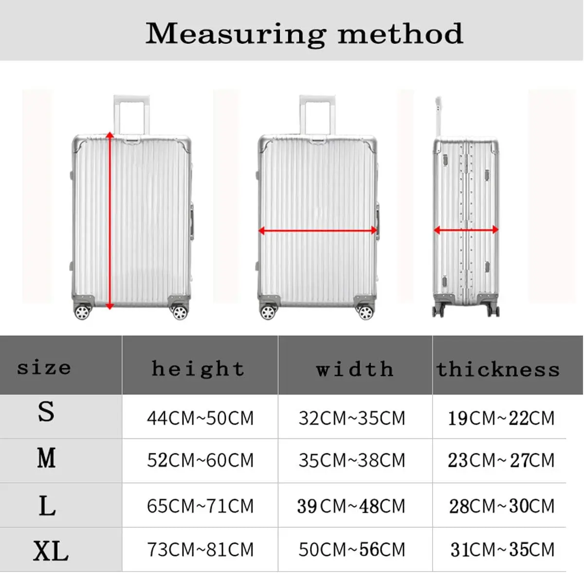 Nebula Space Washable Luggage Cover Protector Stars Galaxy Thickened Suitcase Protective Cover for 18/24/28/32 Inch Travel Case