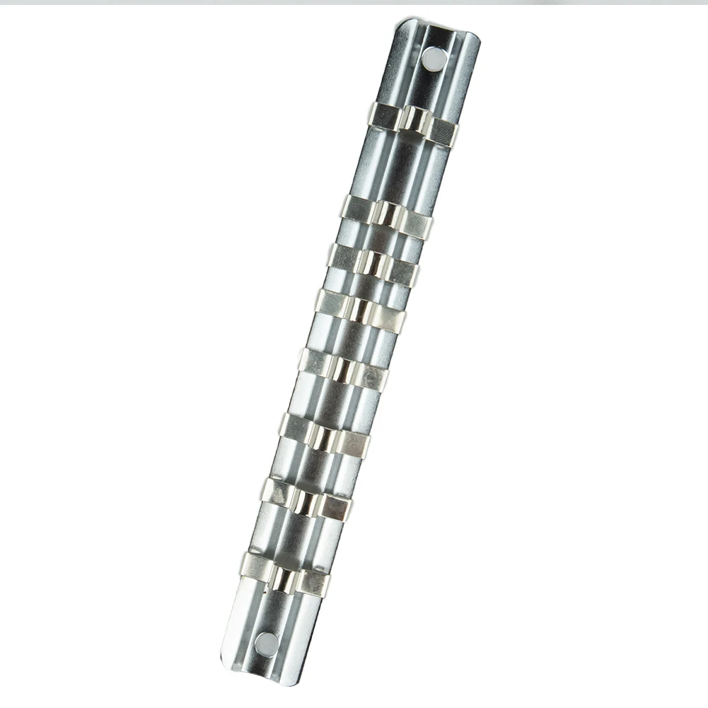 

High Quality Socket Storage Rack Holder 1 Pc 1/2inch 150/190/260mm 3/8inch Durable Equipment Hand Tools Iron Organizer Sleeve