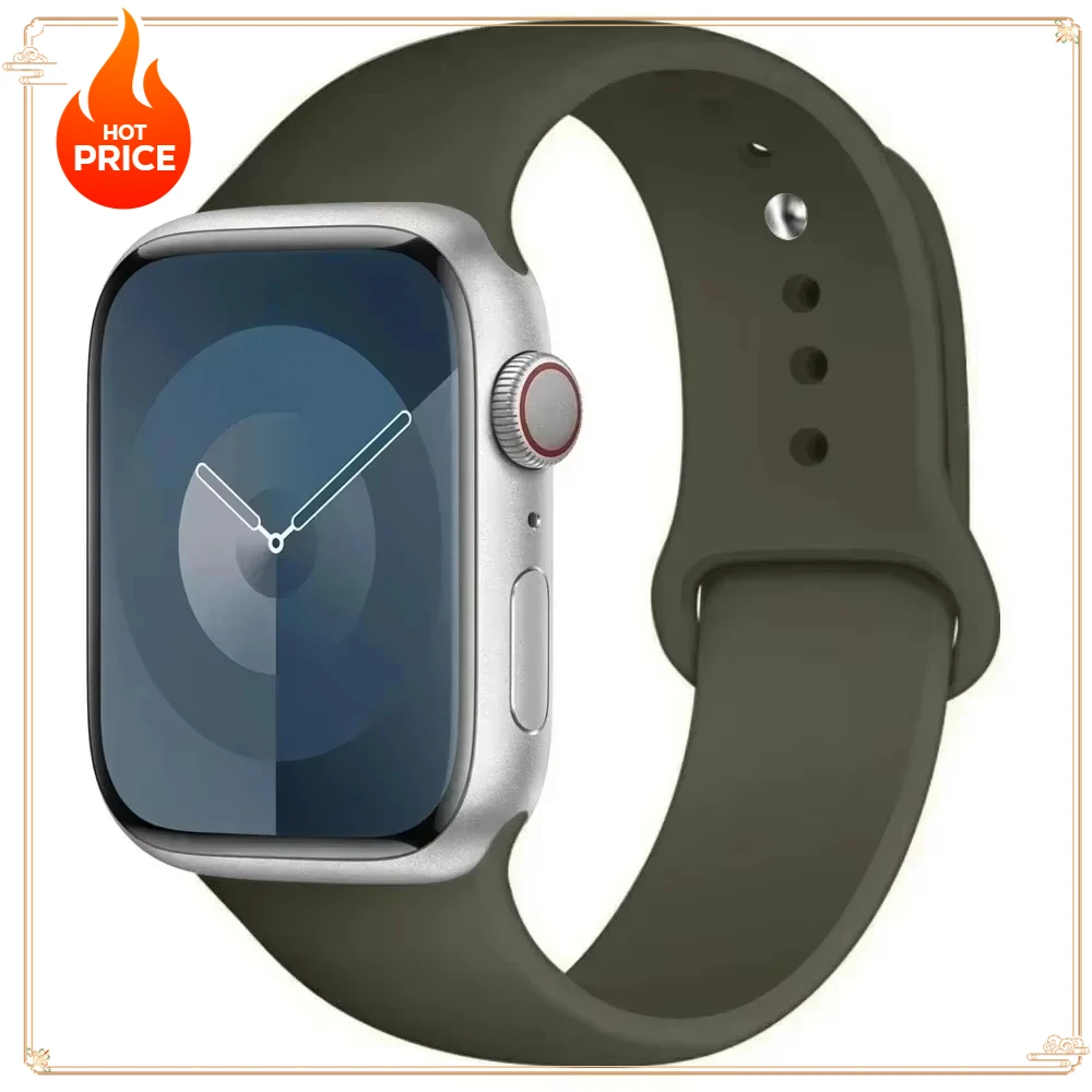 Premium Silicone Strap for Smartwatch - Versatile and Durable Design