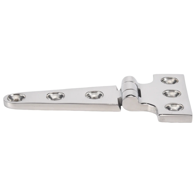 2 PCS Heavy Duty T Hinge 316 Stainless Steel Marine Grade Casting Hinge Door Hatch Boat