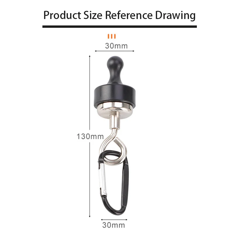 Multipurpose-Strong-Magnetic-Hooks-Outdoors-Tent-Camping-Light-Hook-Magnet-Bearing-Hanger-With-D-Type-Mountaineering.jpg Többcélú Erős Mágneses Horgok Kültéri Sátor Kemping Világos Horgos Mágnes Csapágy Akasztó D Típusú Hegymászó Csat - Image 6