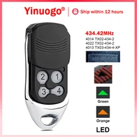 For SOMMER Gate Remote Control 434.42MHz Rolling Code Compatible With SOMMER 4013 TX03-434-4-XP 4014 TX02-434-2 4022 TX02-434-2 1