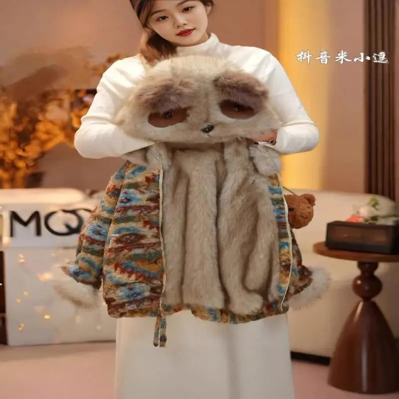 귀여운 캐주얼 코트 세트 패션 2피스 세트 아동복 여아 코트 겨울 2025 신상 양면 자켓 플리스 안감
