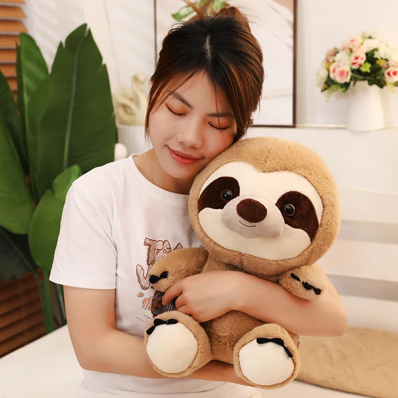 Cute Sloth Plush Toy Stuffed Animal Pillow