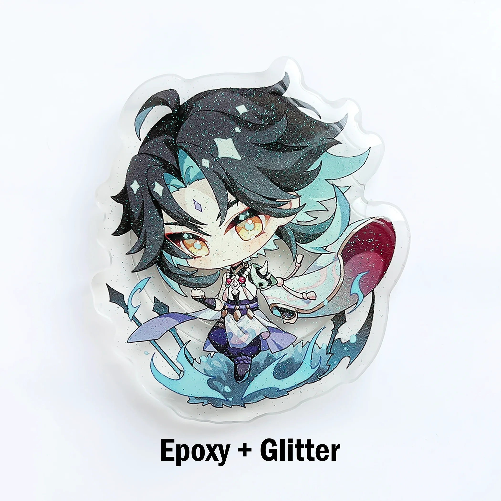 Custom Cartoon Design Acrylic Magnetic Phone Grip and Stand with Personalized Photo Logo