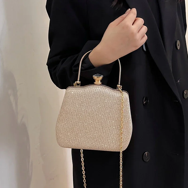 Free shipping new crossbody bag fashionable casual style shoulder bag detachable shoulder strap trend versatile party handbag