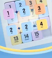 Rompecabezas de bloques deslizantes magnéticos para niños, rompecabezas de matemáticas de carretera Huarong, juguetes educativos interactivos, juegos de mesa divertidos, regalo para niños - Imagen 6