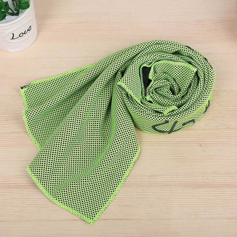 Quick Dry Towel Heatstroke Prevention Cooling Gym Yoga Cold Washcloth Outdoor Cycling Running Football Basketball Sport Towels
