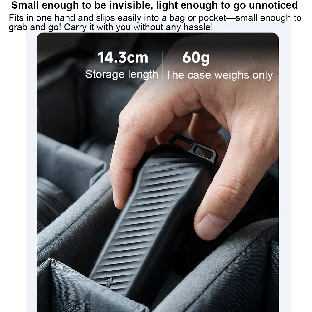 Étui de protection pour DJI Pocket 4, couverture complète, 60g, fentes filtres