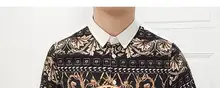  6XL Luxury High-end Fashion Printed Slim Casual Mens Long-sleeved Shirts Social Prom Shirt 