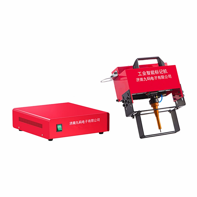 Elektrische Markierungsmaschine, tragbare Gravur, handgehaltenes Metall für Typenschild, Zylinder, Nummernrahmen, Nummernplotter, 100 x 20 mm – Detail 4