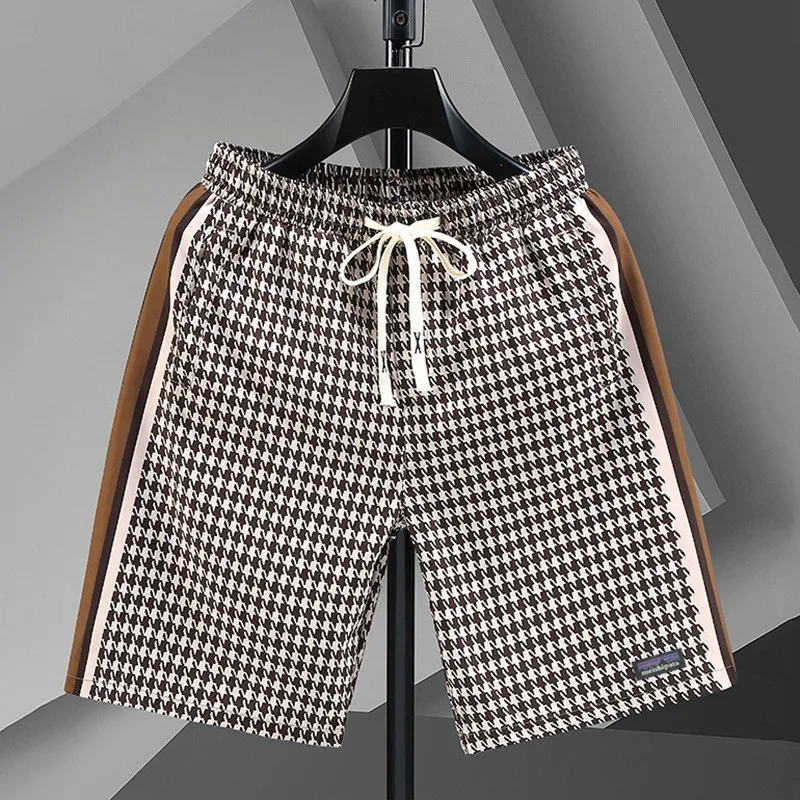 

Летние мужские шорты со средней посадкой, быстросохнущие повседневные брюки из вискозы