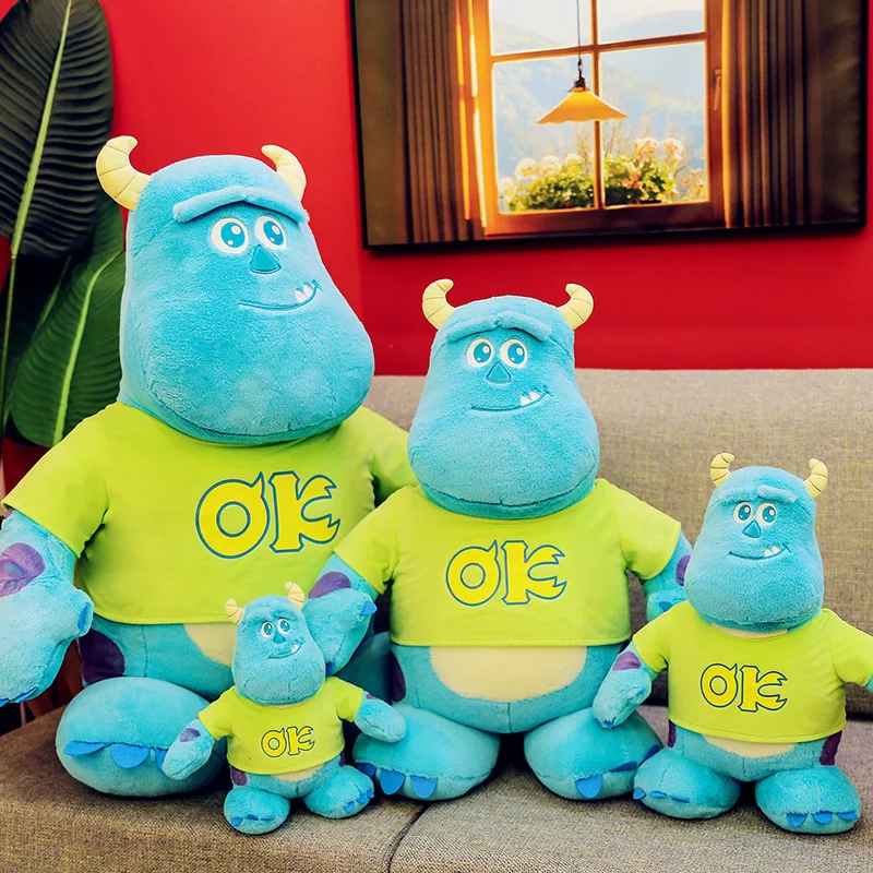 

Новые Большие куклы из мультфильма Диснея из аниме Салливан, плюшевые игрушки, подушка, кавайные мягкие набивные куклы, декоративные плюшевые игрушки, милые детские подарки