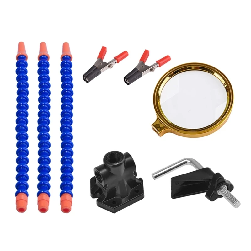 

Professional Helping Hands Soldering Third Hand Tool Glass 3 Arms