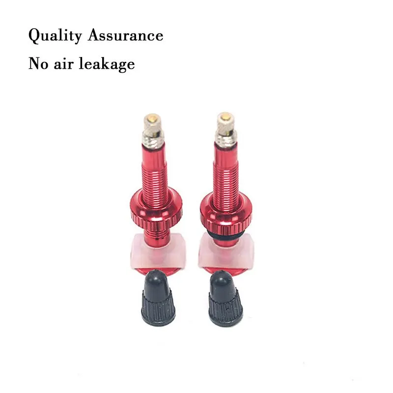 BOLANY 1PCS Fahrrad Ventil 40mm/60mm Rennrad Vakuum Düse Für Fahrrad Tubeless Reifen Kern Aluminium legierung Ventil Zubehör – Detail 5