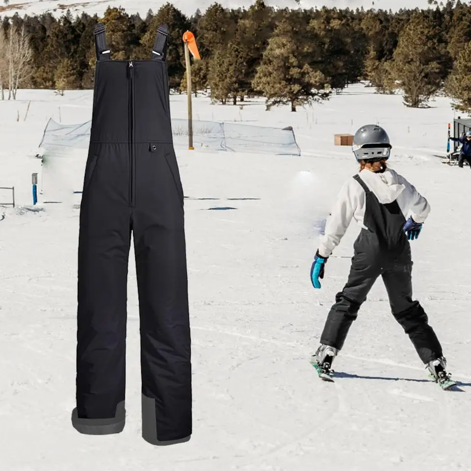 Pantalon De Neige Arctix Homme 4XL Noir - Salopette Bretelles Pour Ski/snowboard