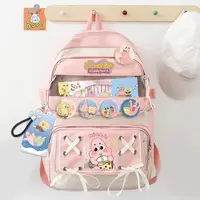 New cartoon SpongeBob SquarePants  Kids  Backpack Mini Schoolbag Girl and Boys Cute Bag 2
