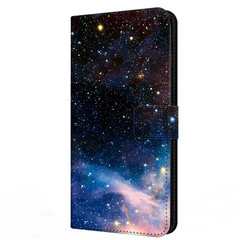 Leather Flip Magnetic Stand Card Holder Phone Case - Shockproof Bumper Cover
