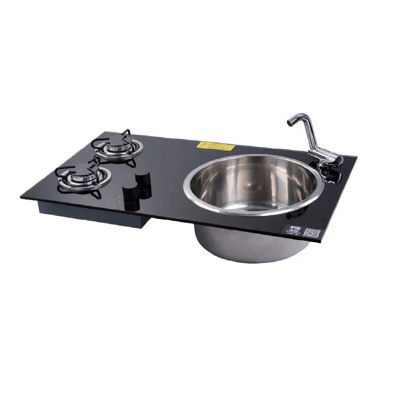 hotsalegascookers2burnercooktopswithsinkkitchenstovefor