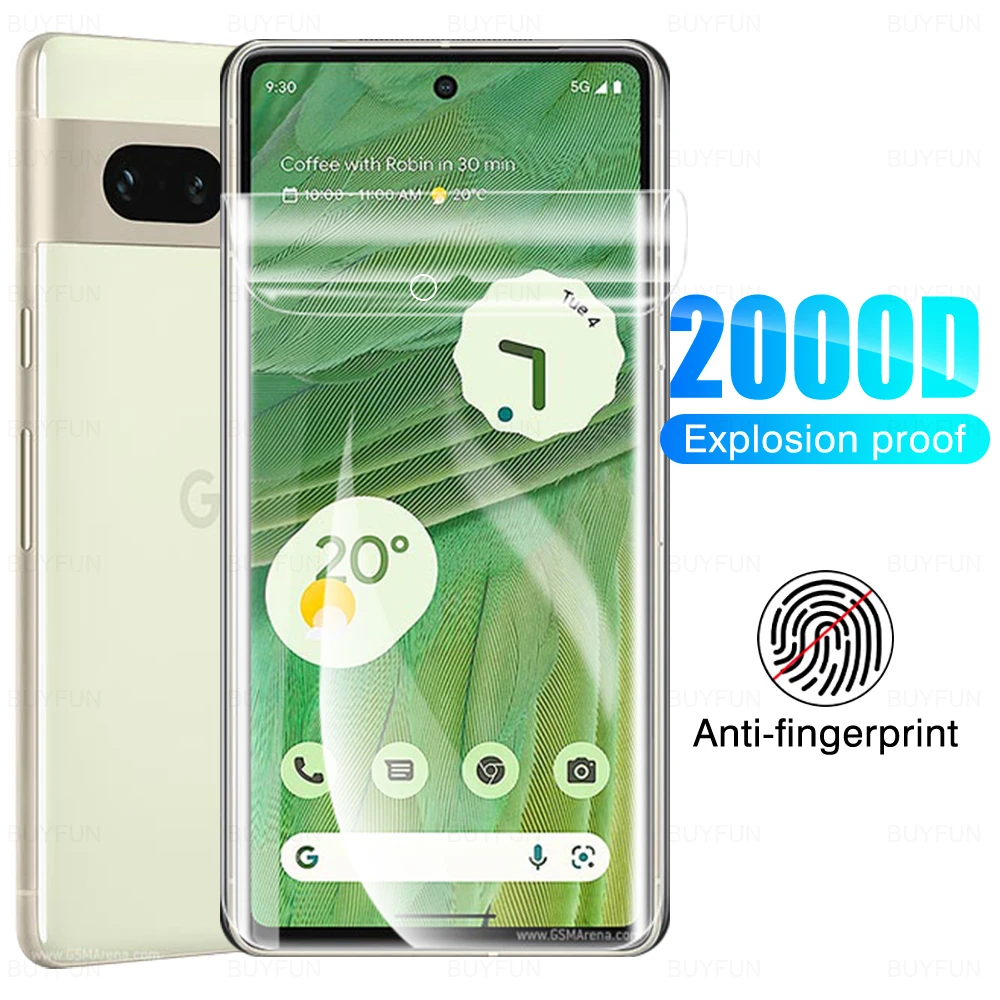 14 Pieces Hydrogel Protective Film For Google Pixel 7 Pro Screen