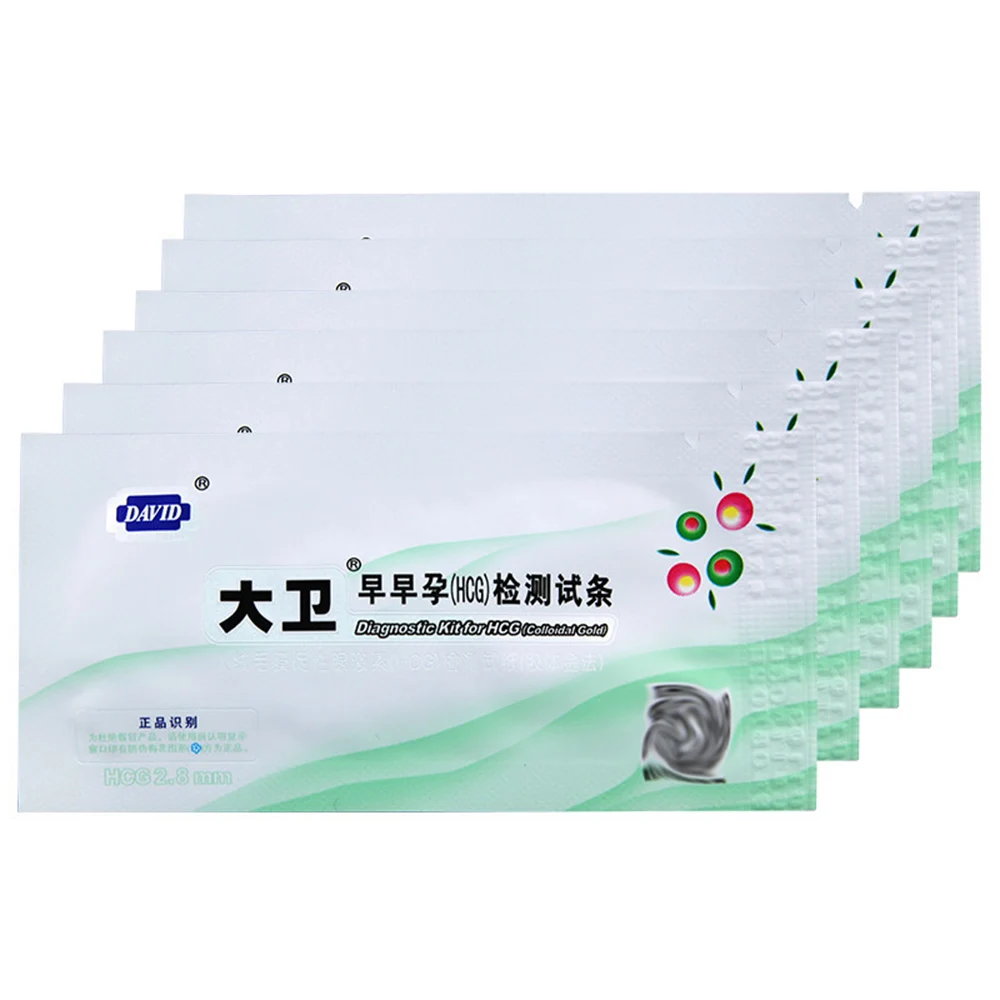 HCG Pregnancy Rapid Test Strips Self Test Simple Urine Measure Sticks for Women Early Pregnancy Detection Over 99% Accuracy
