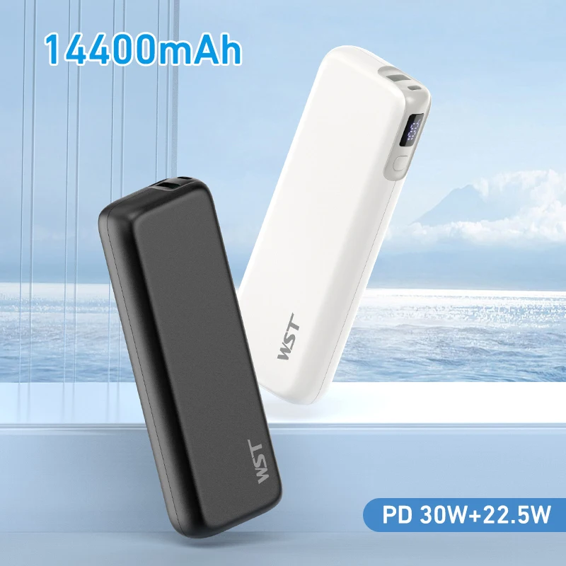 

PD 30W Fast Charging Power Bank 14400mAh Portable Charger for Laptop iPhone iPad Samsung Huawei Mate 22.5W Fast Charge Powerbank