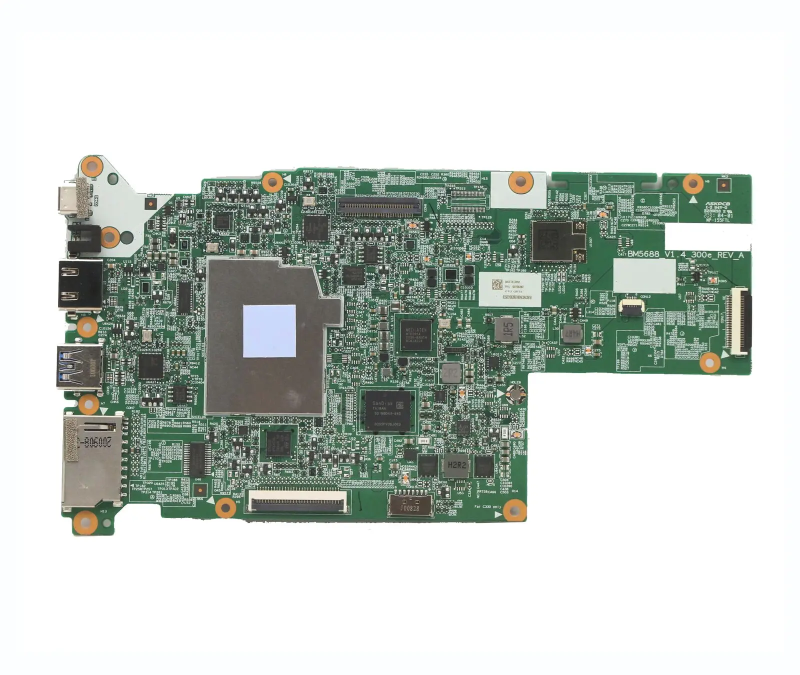

Новая оригинальная материнская плата для Chromebook C330 81HY MT8173C 64 ГБ 4 ГБ 5B21B63967