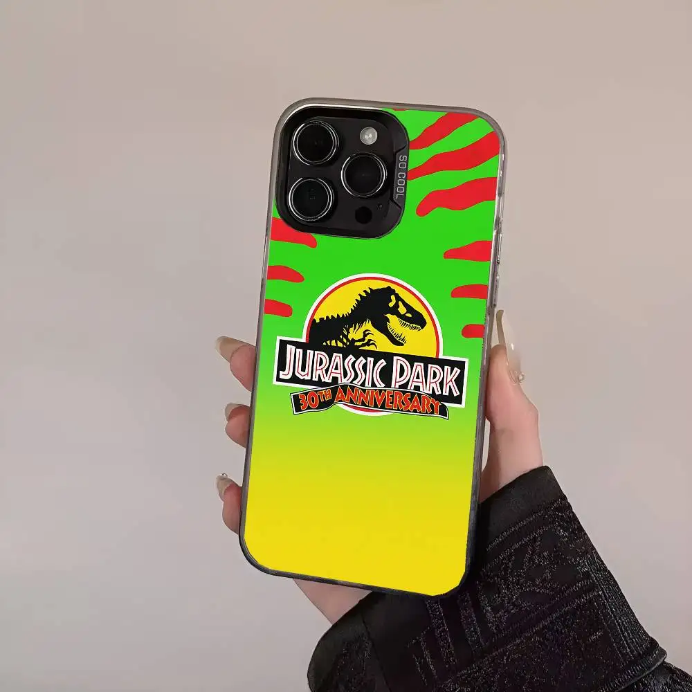 Jurassic Park Dinosaur World Colorful Back Cover