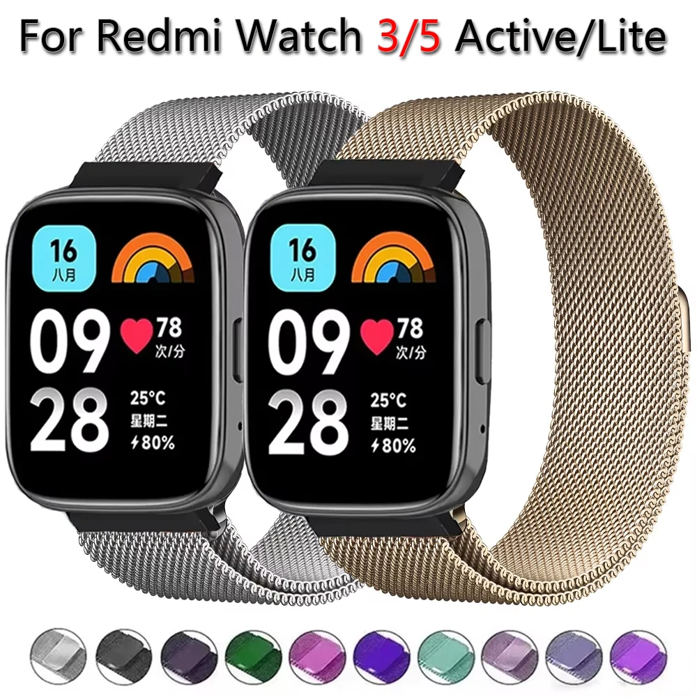 Elegant Milanese Magnetic Strap – Stainless Steel 20/22mm – Versatile Sport Band Bracelet