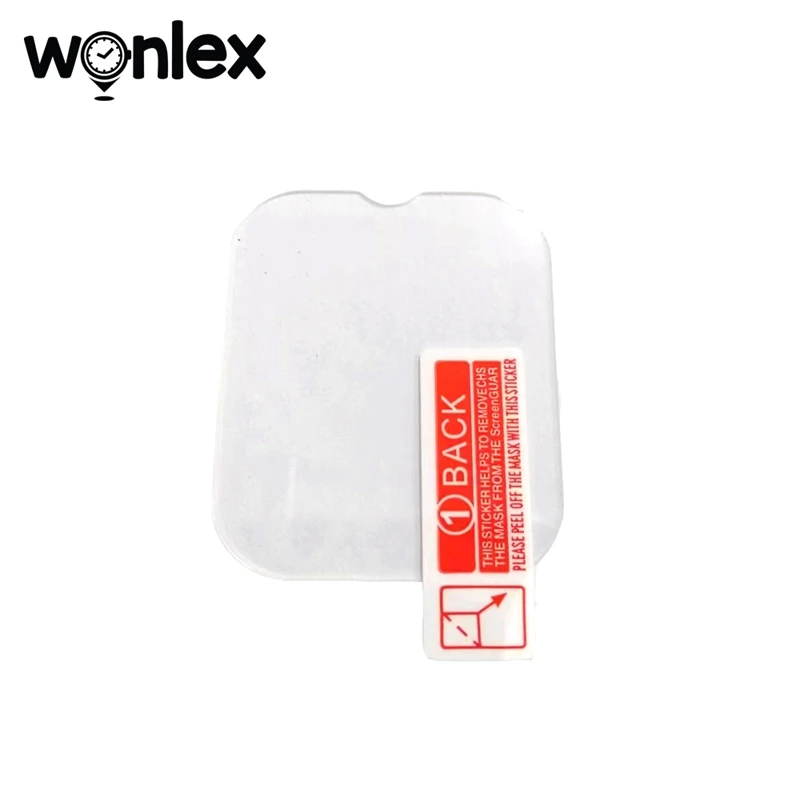 Wonlex 1pc Tempered Film Screen Protector for KT34 Kids GPS Smart Watch Screen Protect Film