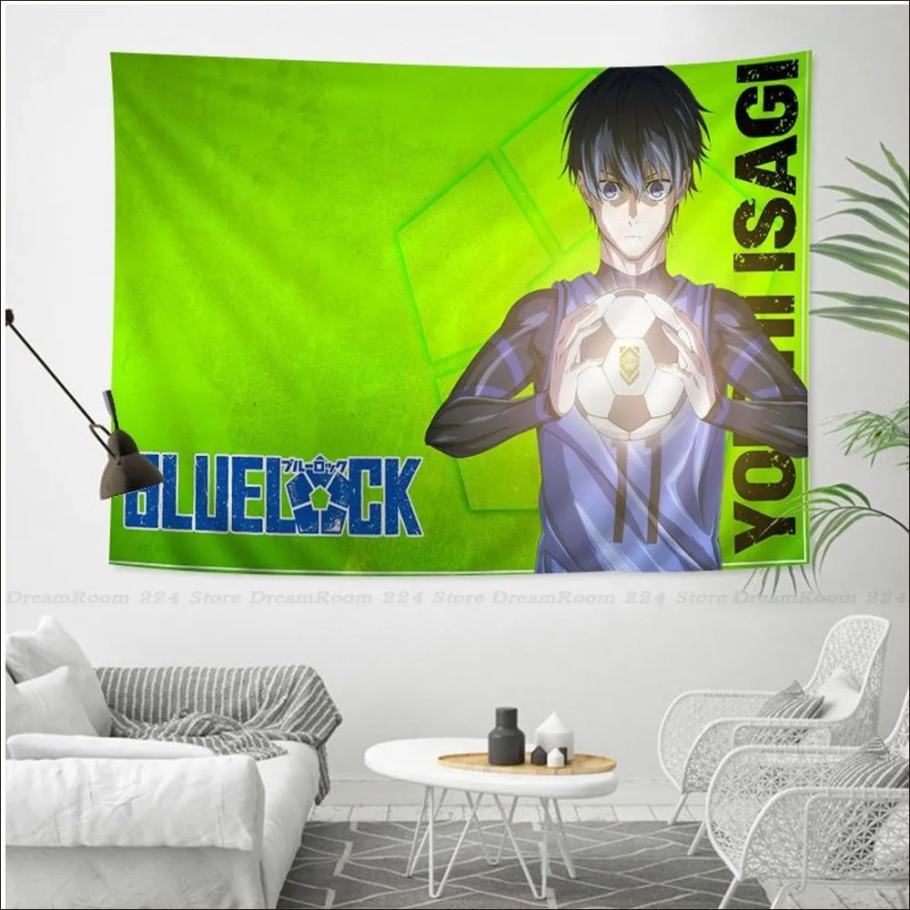Blue Lock Anime Tapestry Wall Hanging Bluelock Manga Art Posters Aesthetic  Room Decor Japan Tapestries Bedroom Decoration - AliExpress