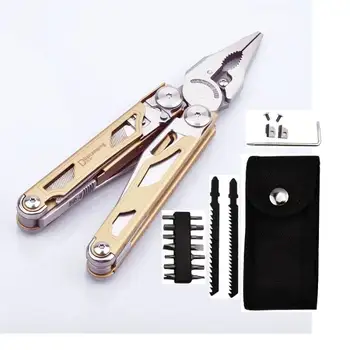 Daicamping DL30 Multitools Diy Multi Tool Multi-tool Folding Knife Scissor Cutter EDC Survival Gear Manual Multifunctional Plier 6