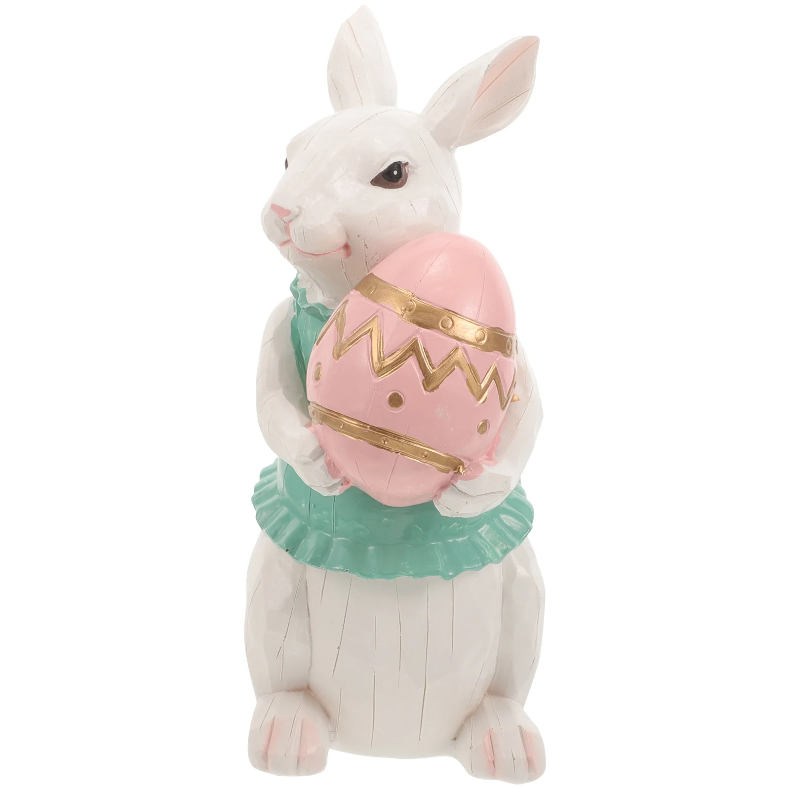 

Easter Bunny Rabbit Decor Small Modeling Statues Household Bunnies Funny Garden Figurine Landscape Resin Ornaments Eastergifts