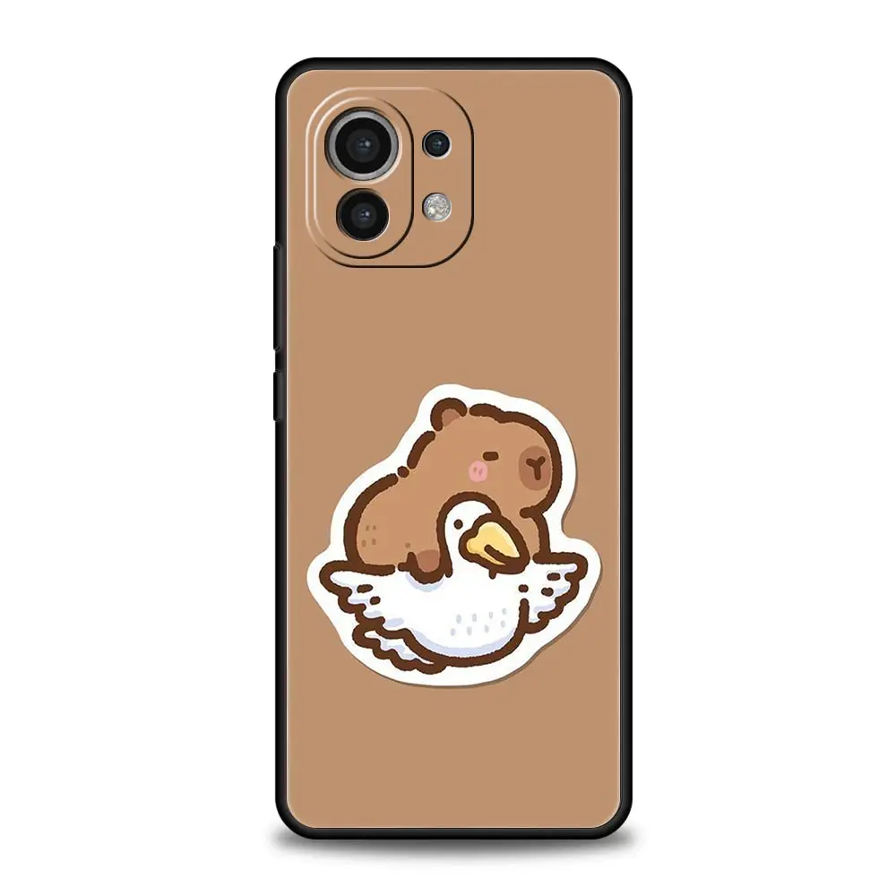 Capybara Couple Cartoon Soft Phone Case Cover