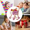 Shopping Cart Toy Pretend Play Shopping supermarket Handcart Toy Fruits and Vegetables Shopping Cart Trolley  for kids 3+ 5