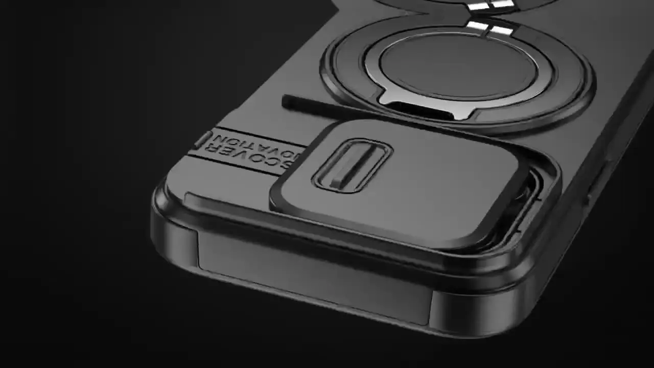 Бронированный чехол для Redmi Note 14 13 5G 4G слайд-камера объектив с магнитным кольцом