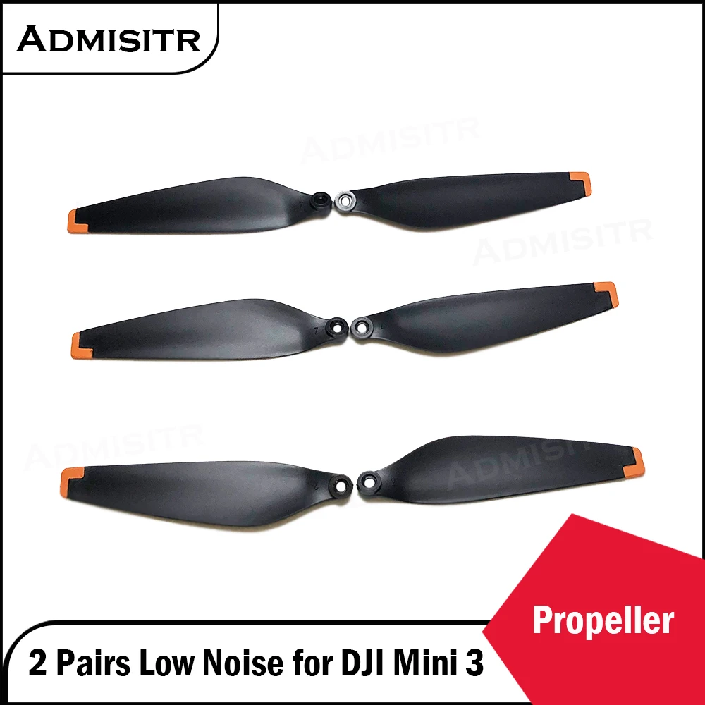 2Pairs Low Noise Propellers for DJI Mini 3 Paddle 12Pcs Screw Drone Camera for DJI Parts Dron Accessories