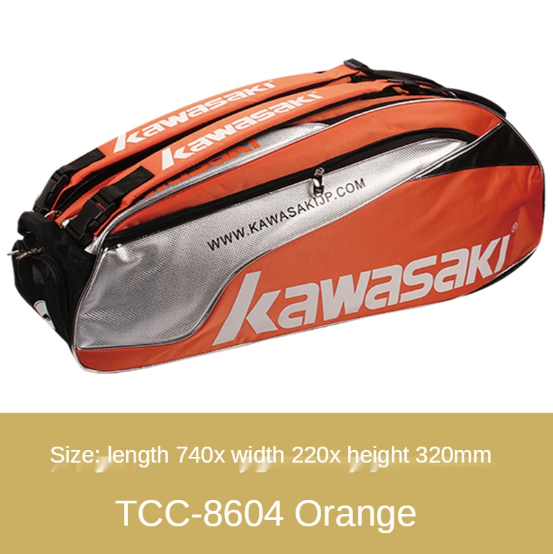 Details about   Kawasaki Tennis Raquet Bag Sport Badmiton Shoulder Bag 