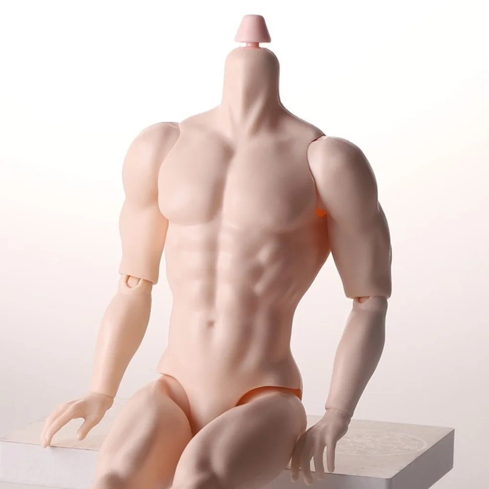 31cm Height 1/6 MJD Boy Body White Normal Tan Skin Male Body 1/6 Action Figure Body Strong Man Doll's Accessories