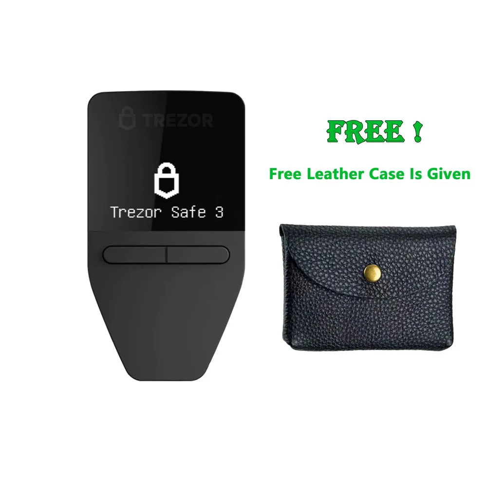 Trezor Safe3 Crypto Hardware Portemonnee Beveiliging Open Source Koude  opslag - AliExpress