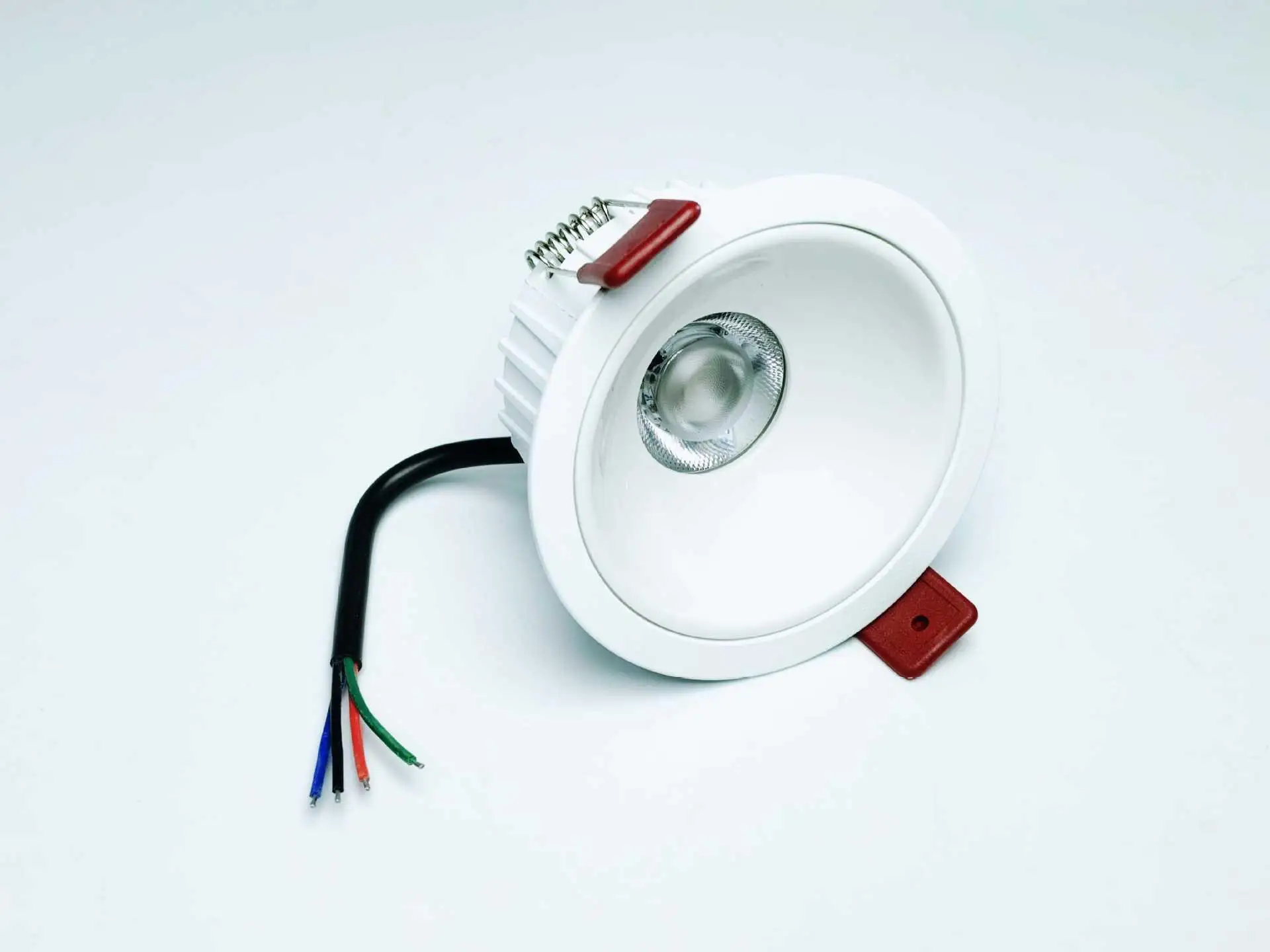 5개/팩 10W 20W 30W DC12V DC24V 30도 4/5선 PWM RGB/RGBW IC 없는 LED 다운라이트 실내용 눈부심 방지 주변 조명