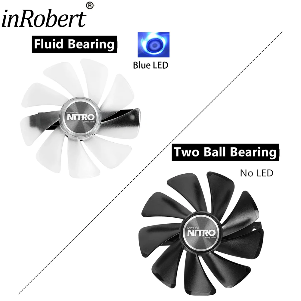 CF1015H12D FD10015M12D RX 590 580 480 470 570 GPU Cooler Fan For Sapphire RX470 RX590 RX580 RX480 RX570 NITRO SpecialEdition