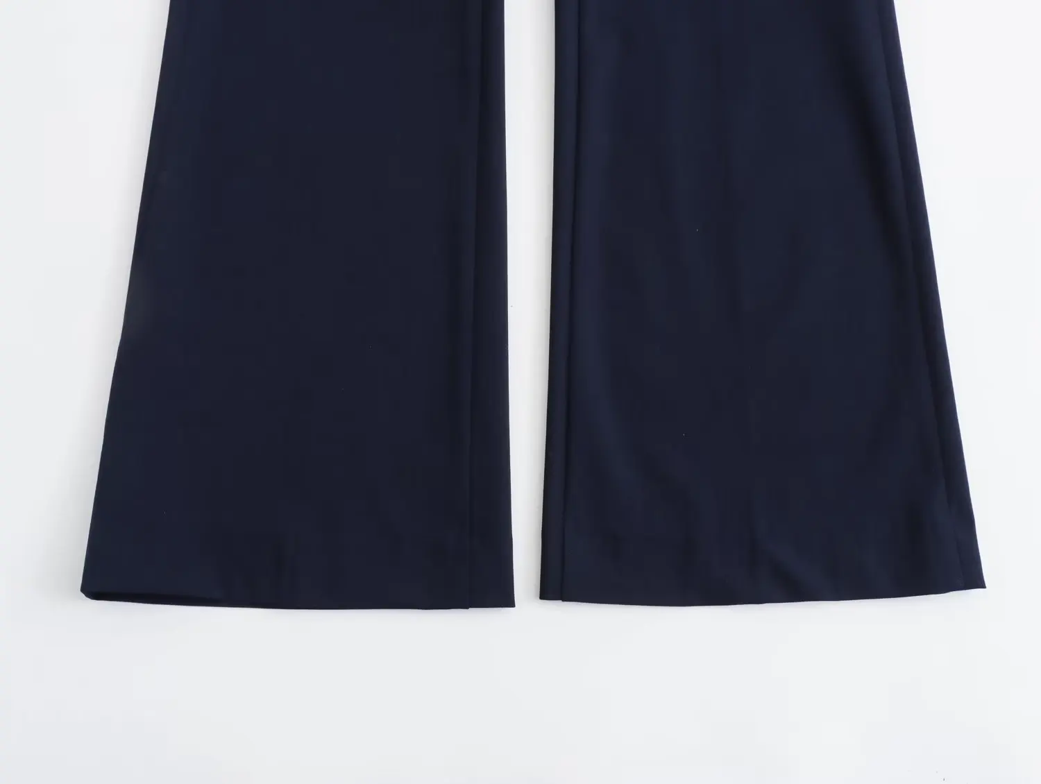 2023 herbst Frauen 2 Stück Set Büro Dame Revers Langarm Blazer + Hohe Taille Versteckte Schnalle Zipper Hosen femininos – Detail 32