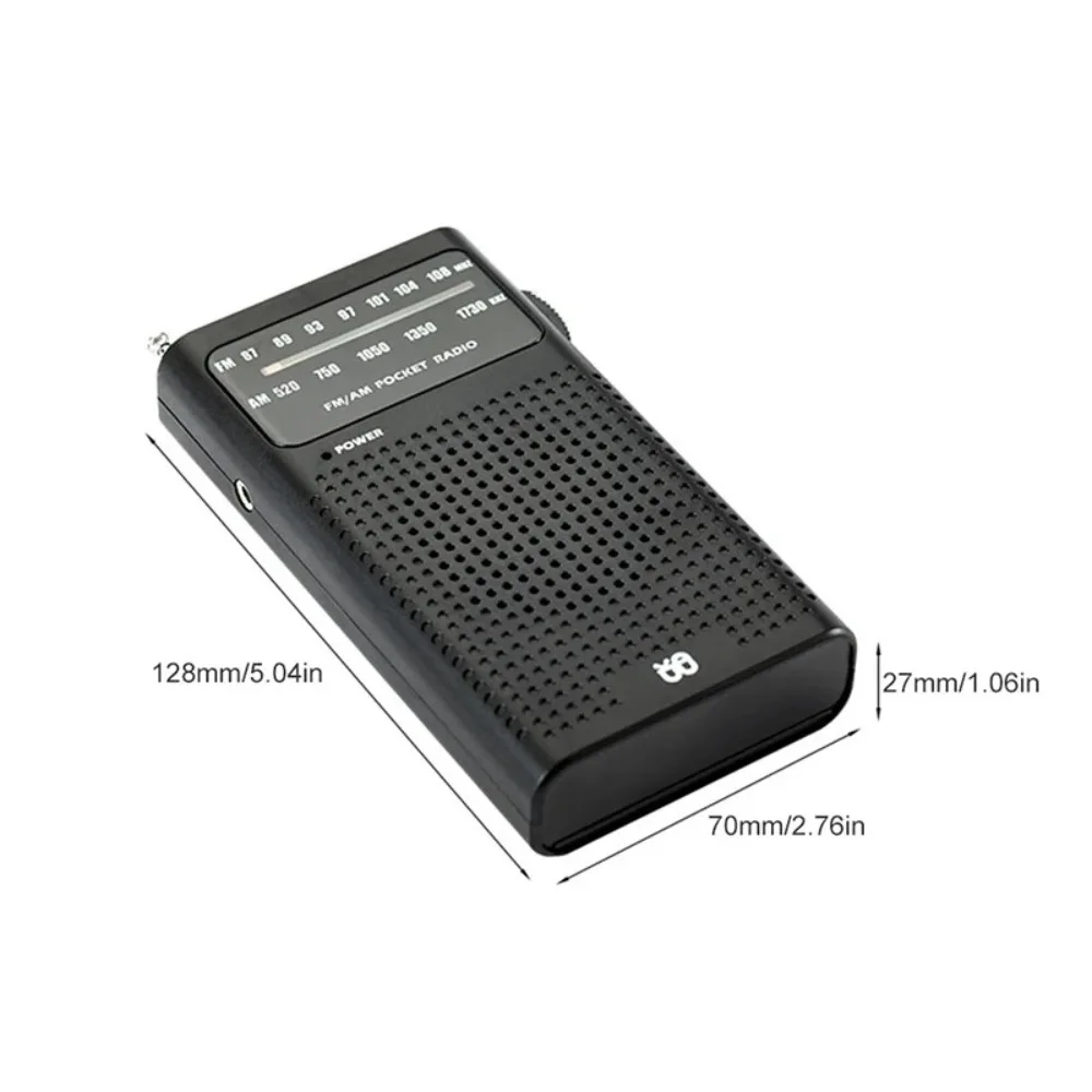 W-908 FM AM 라디오 Hifi 아날로그 소형 풀 밴드 라디오 내장 스피커 휴대용 포인터 라디오 노인 홈 워킹 용품