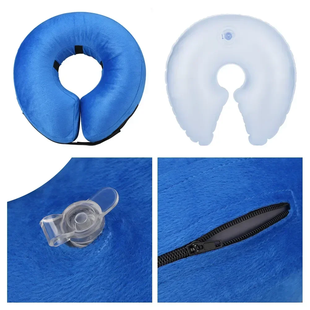 Adjustable Dog Elizabethan Collar – Waterproof Protective Donut Preventing Bites & Scratches 3