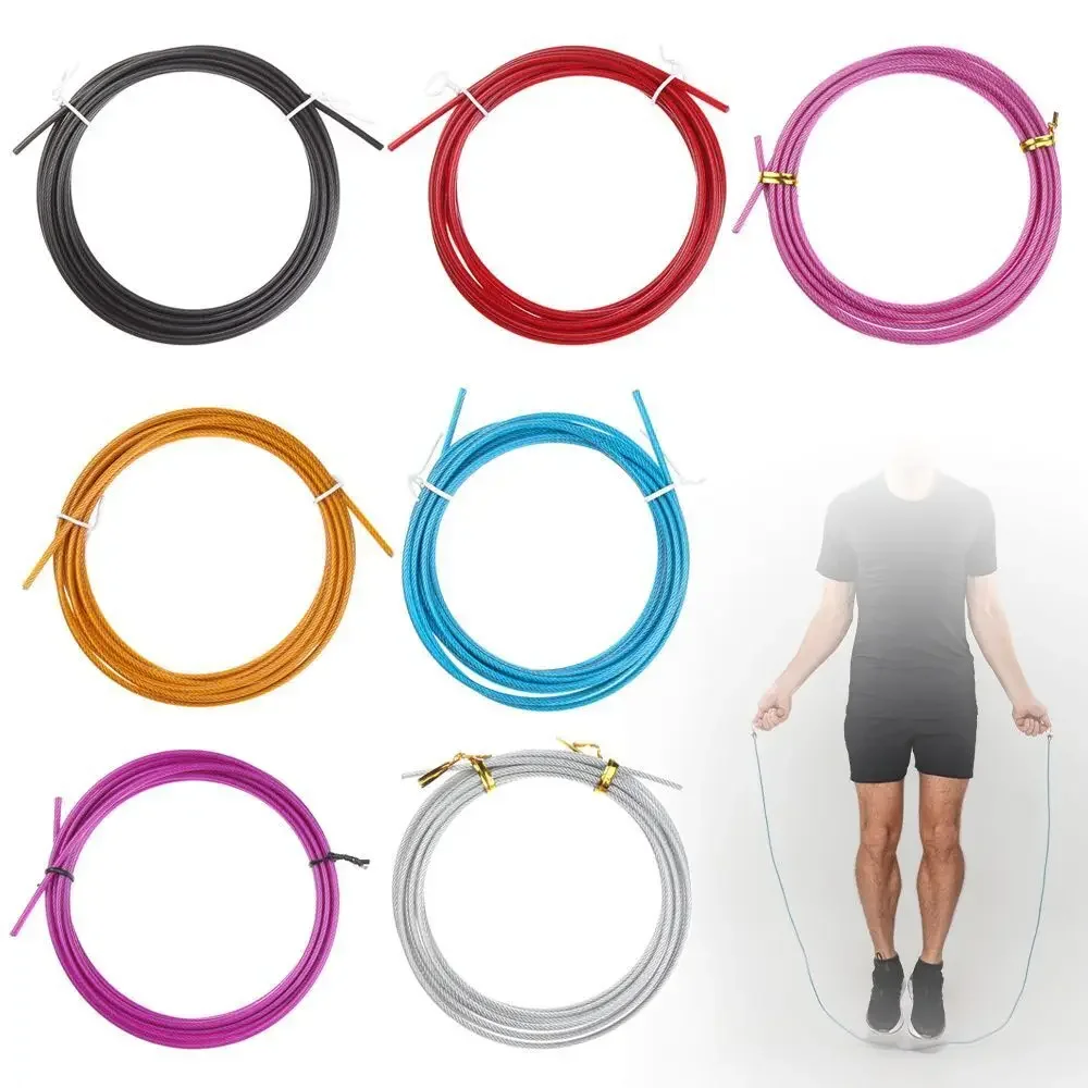 3m Steel Skipping Rope Spare Rope Racing Accessories for Fitness