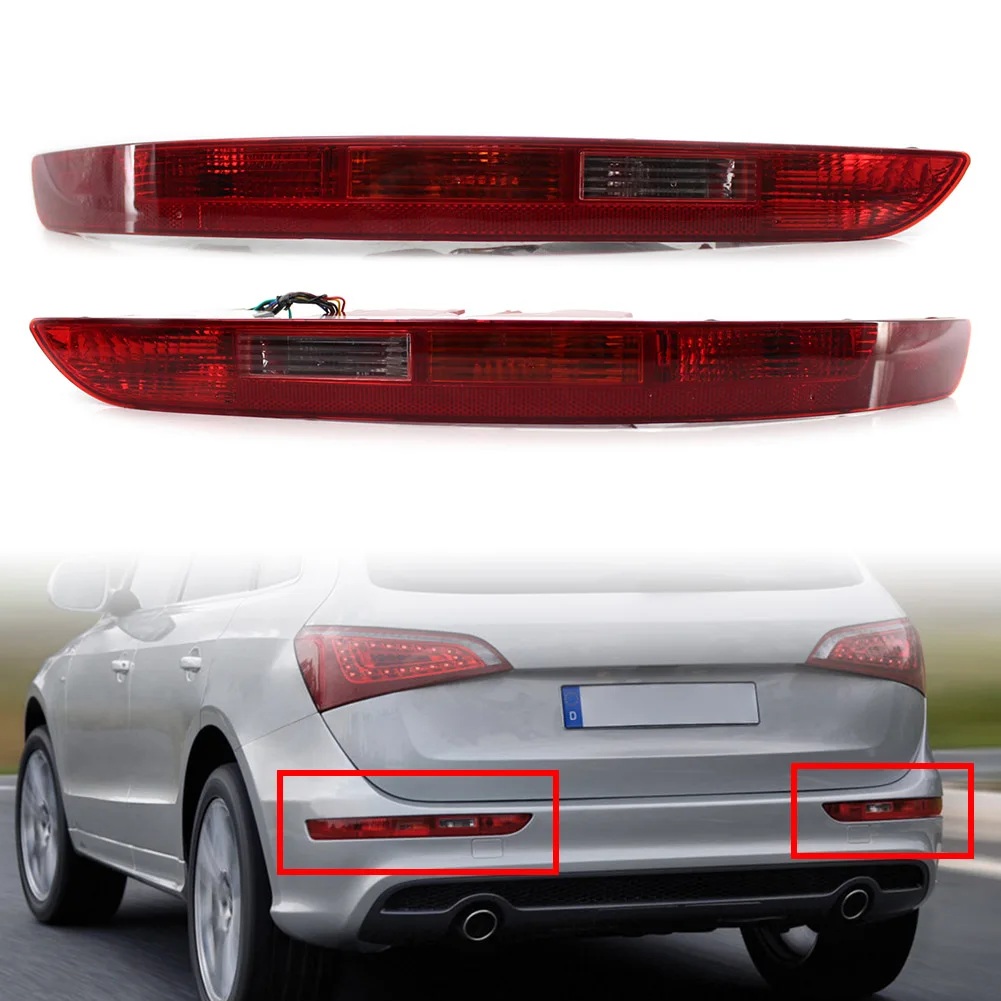 

Задний бампер автомобиля, нижний хвост, фонарь стоп-сигнала, левый/правый 1 шт. для Audi Q5 2009, 2010, 2011, 2012, 2013, 2014, 2015, 2016, 2017