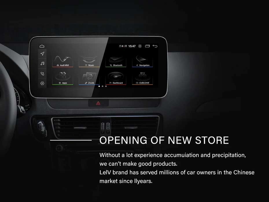 Snapdragon665 8G 128G Android13 Wireless Carplay AUTO For AUDI 09-16 Q5 Car Vide